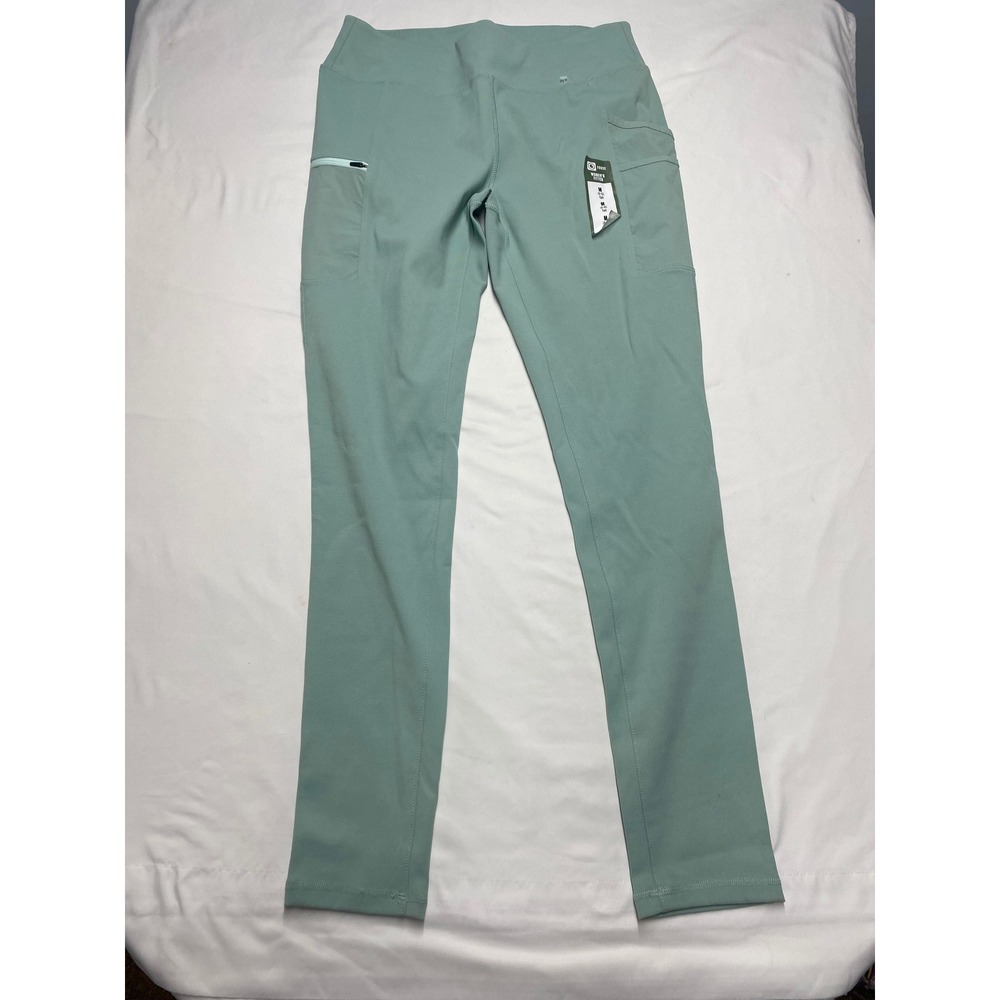 Carhartt Force Women Sage Green Utility Leggings BN3609-W Size M Tall Long NEW